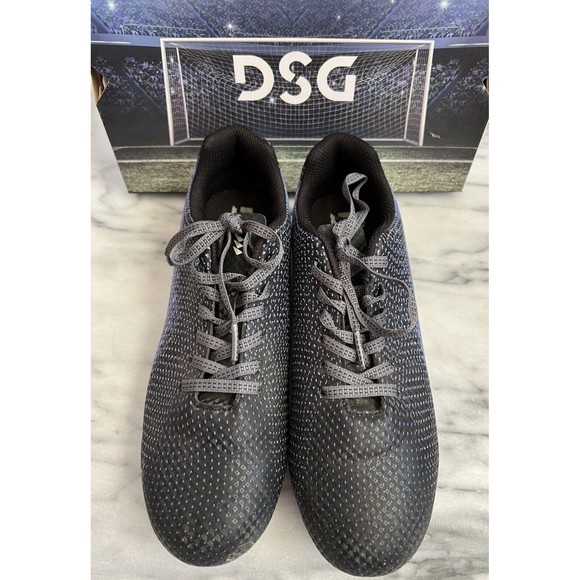 DSG Soccer Cleats Big Kids size 6 Speed Viper Purple Silver - Picture 2 of 13